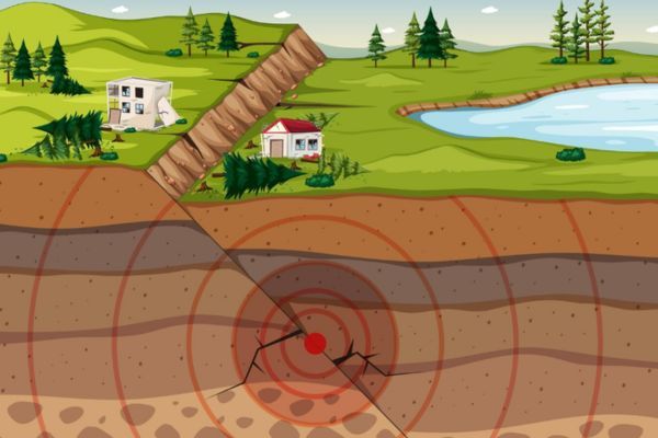 zonas sismicas placas tectonicas Ilustración que muestra como se originan los sismos por el movimiento de las placas tectónicas