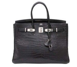 Matte Crocodile Birkin Bag de Hermès